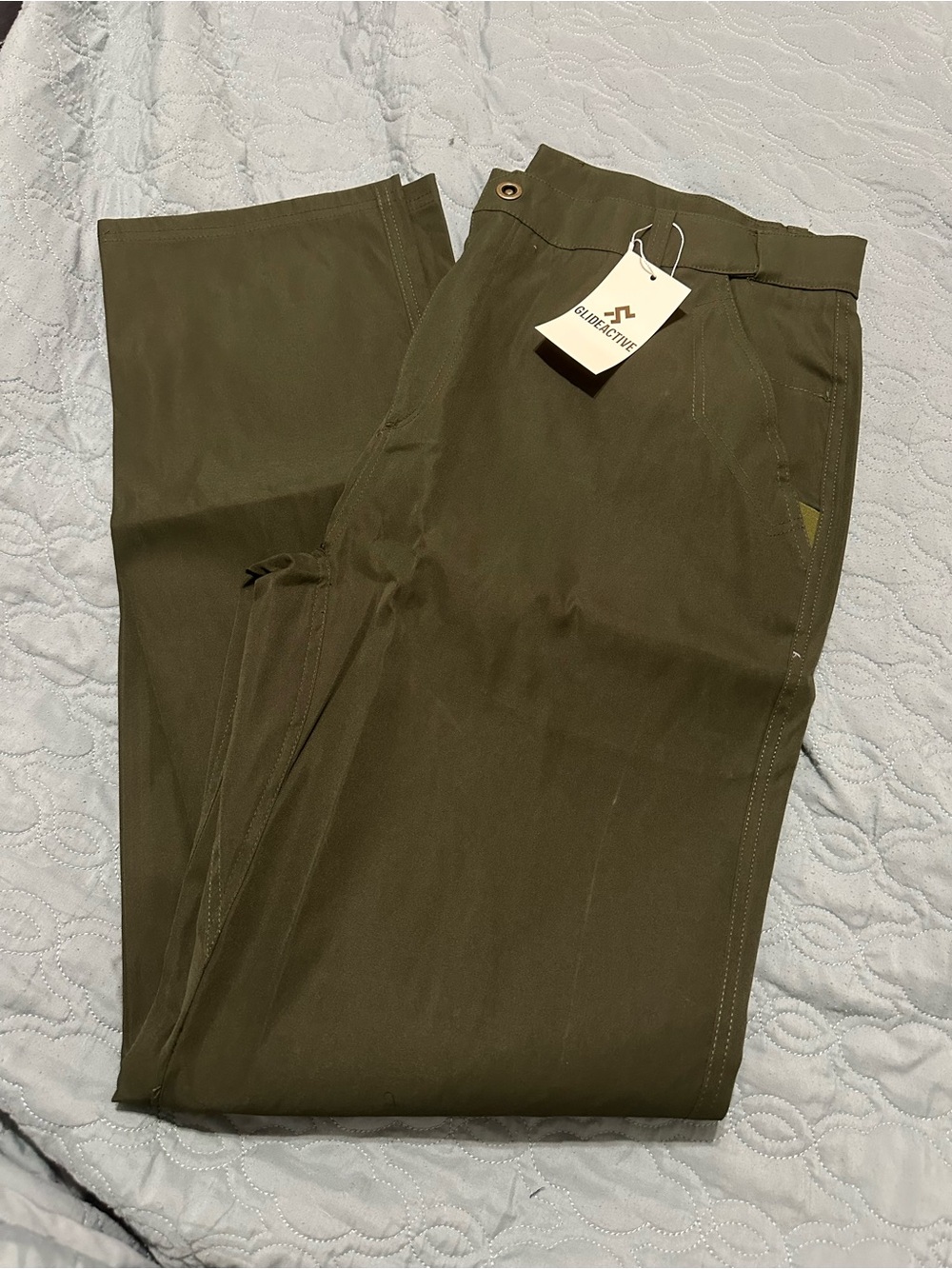 Glide Active Pants - Men’s XL, dark green